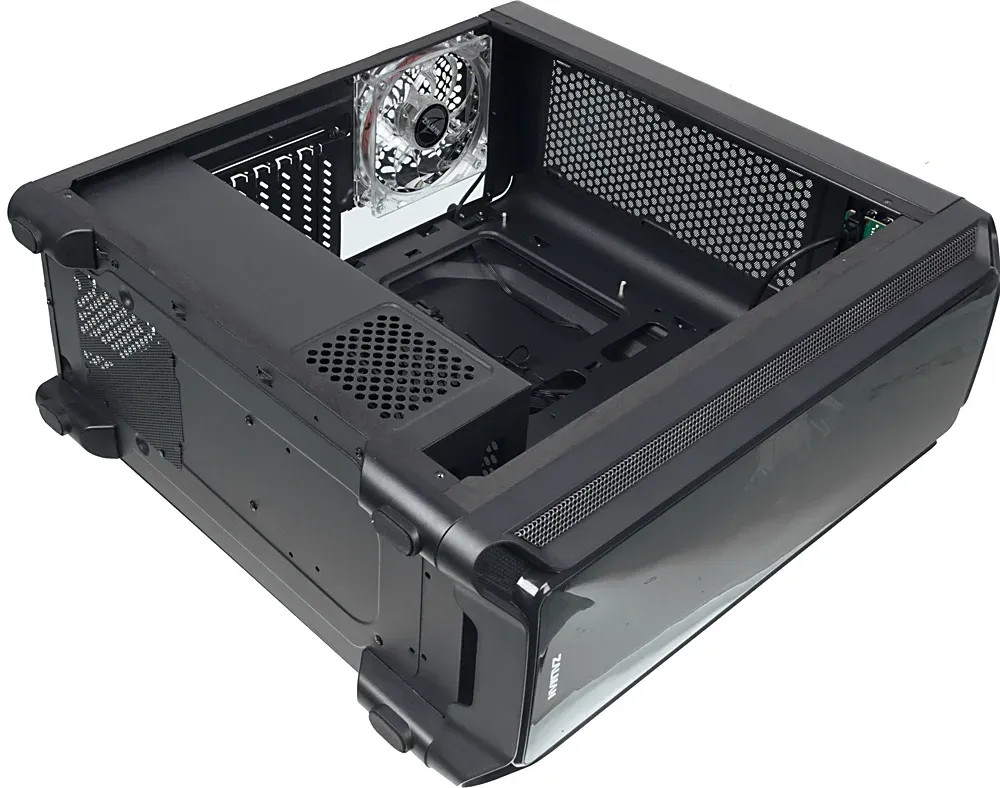 Корпус Zalman i3 edge черный без БП ATX 2x120mm 2xUSB2.0 1xUSB3.0 audio bott PSU - фото 4