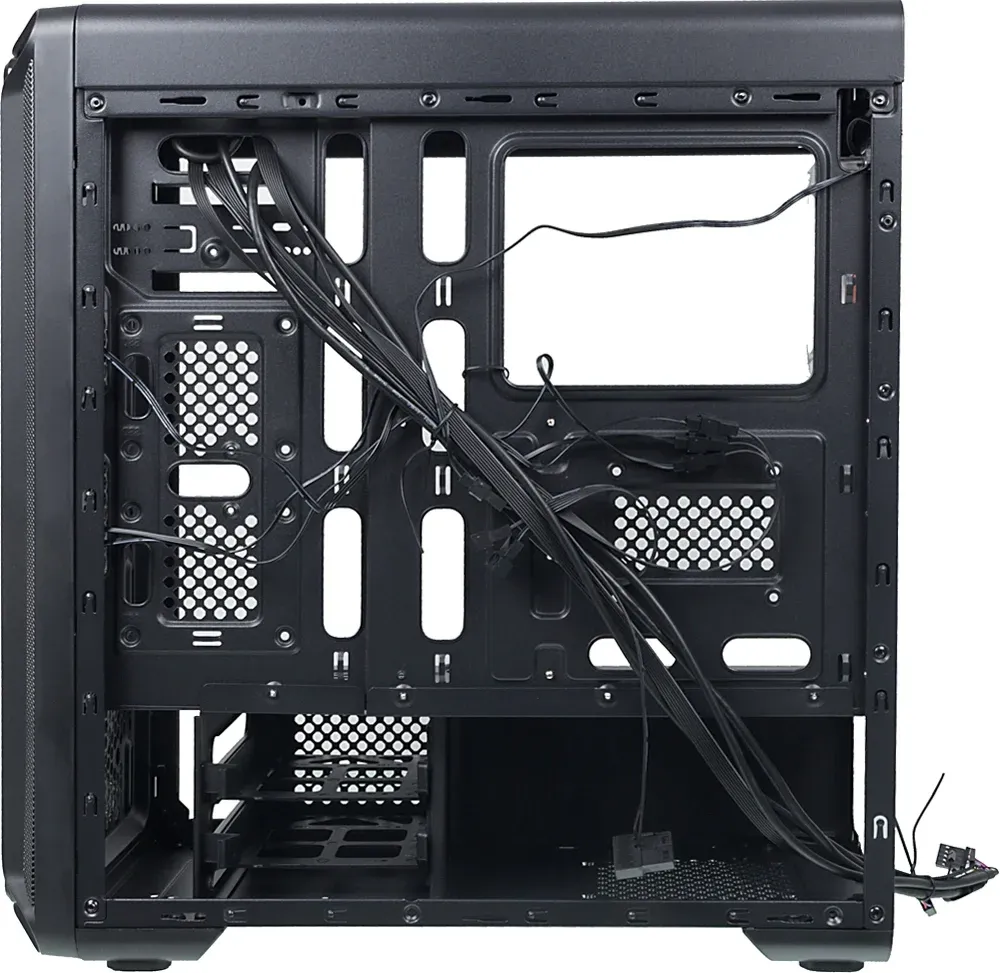 Корпус Zalman i3 edge черный без БП ATX 2x120mm 2xUSB2.0 1xUSB3.0 audio bott PSU - фото 5