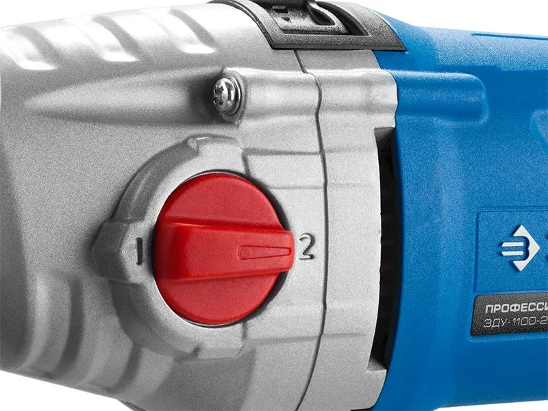 Дрель ударная Зубр ЗДУ-1100-2 ЭРМКМ2 1100Вт патрон:кулачковый реверс кейс в комплекте - фото 3