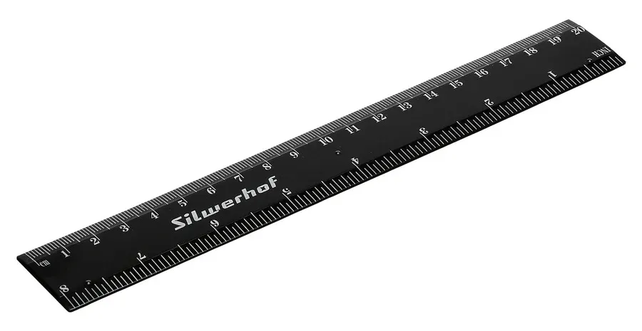 Линейки SILWERHOF 160163 черный