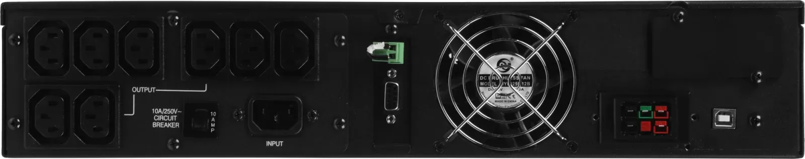 Источник бесперебойного питания Powercom Macan MRT-1000SE 1000Вт 1000ВА черный - фото 2