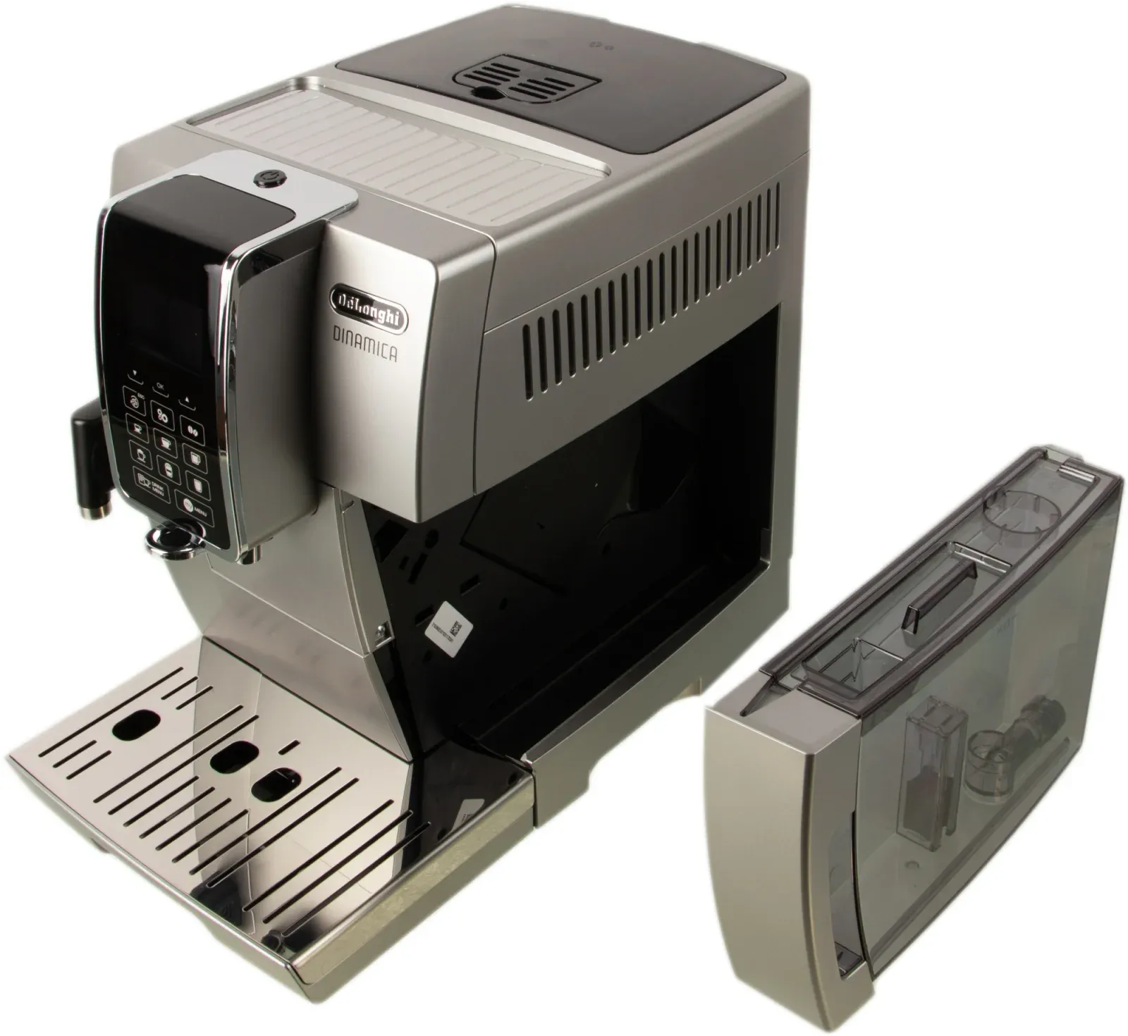 Кофемашина Delonghi Dinamica ECAM350.75.S 1450Вт серебристый - фото 4