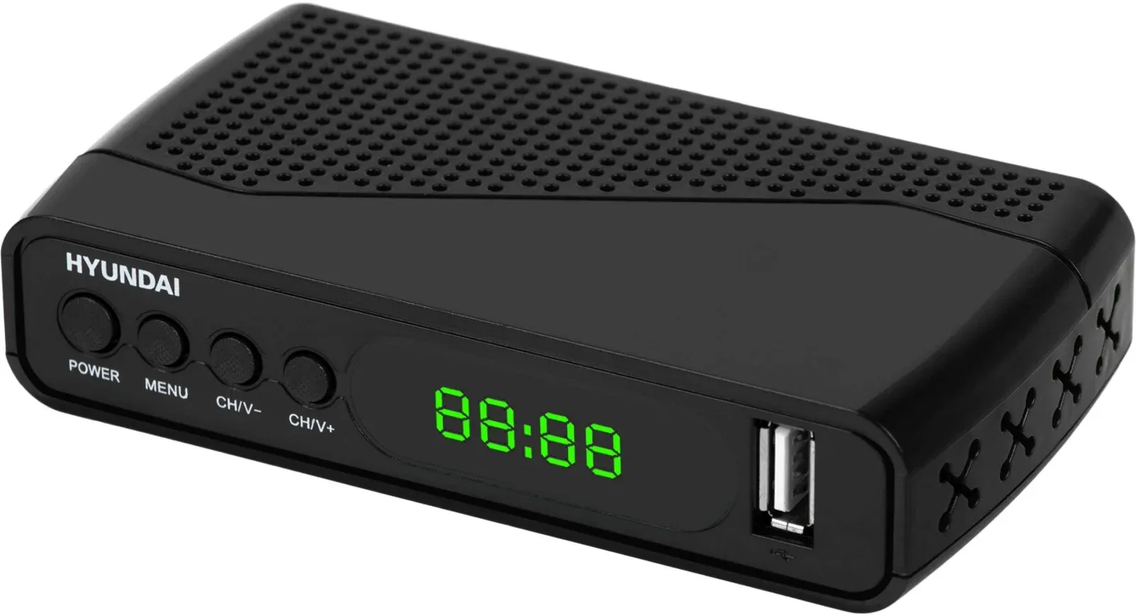 Ресивер DVB-T2 Hyundai H-DVB500 черный - фото 4