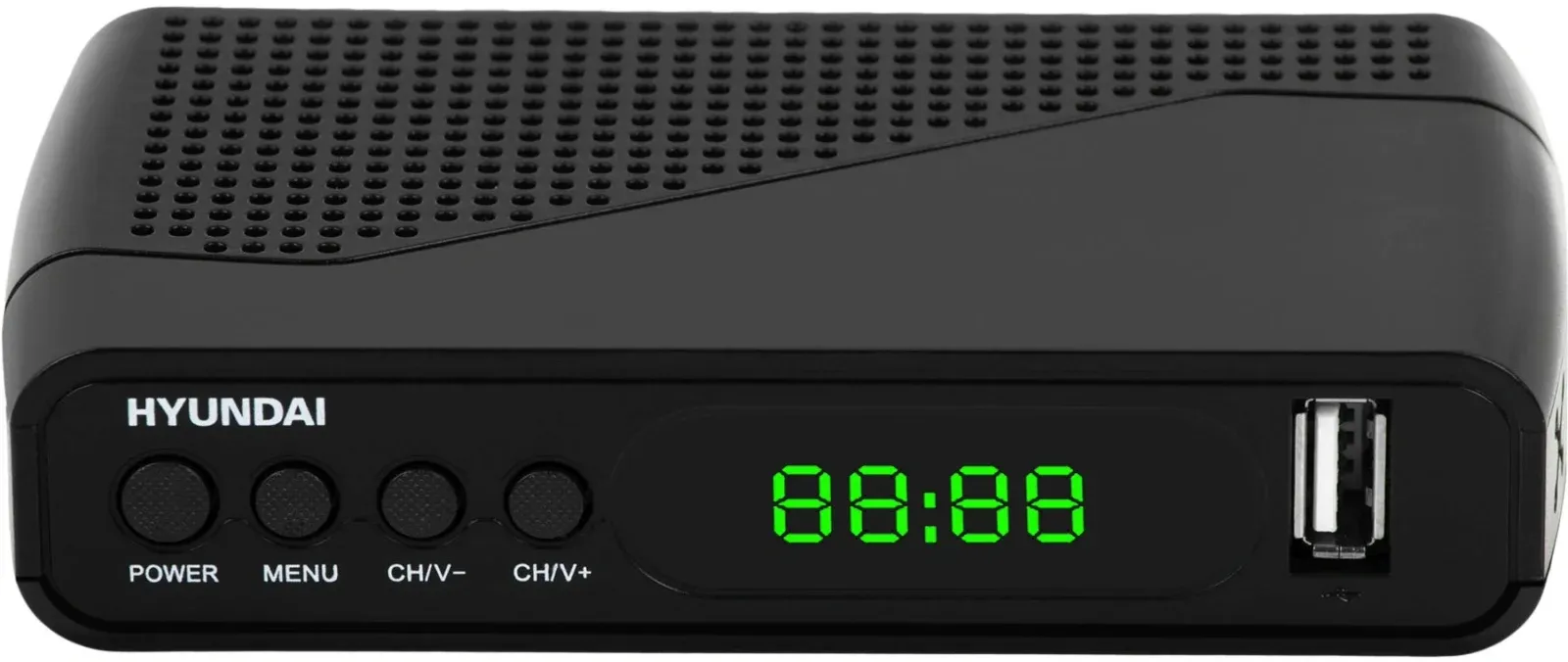 Ресивер DVB-T2 Hyundai H-DVB500 черный - фото 5