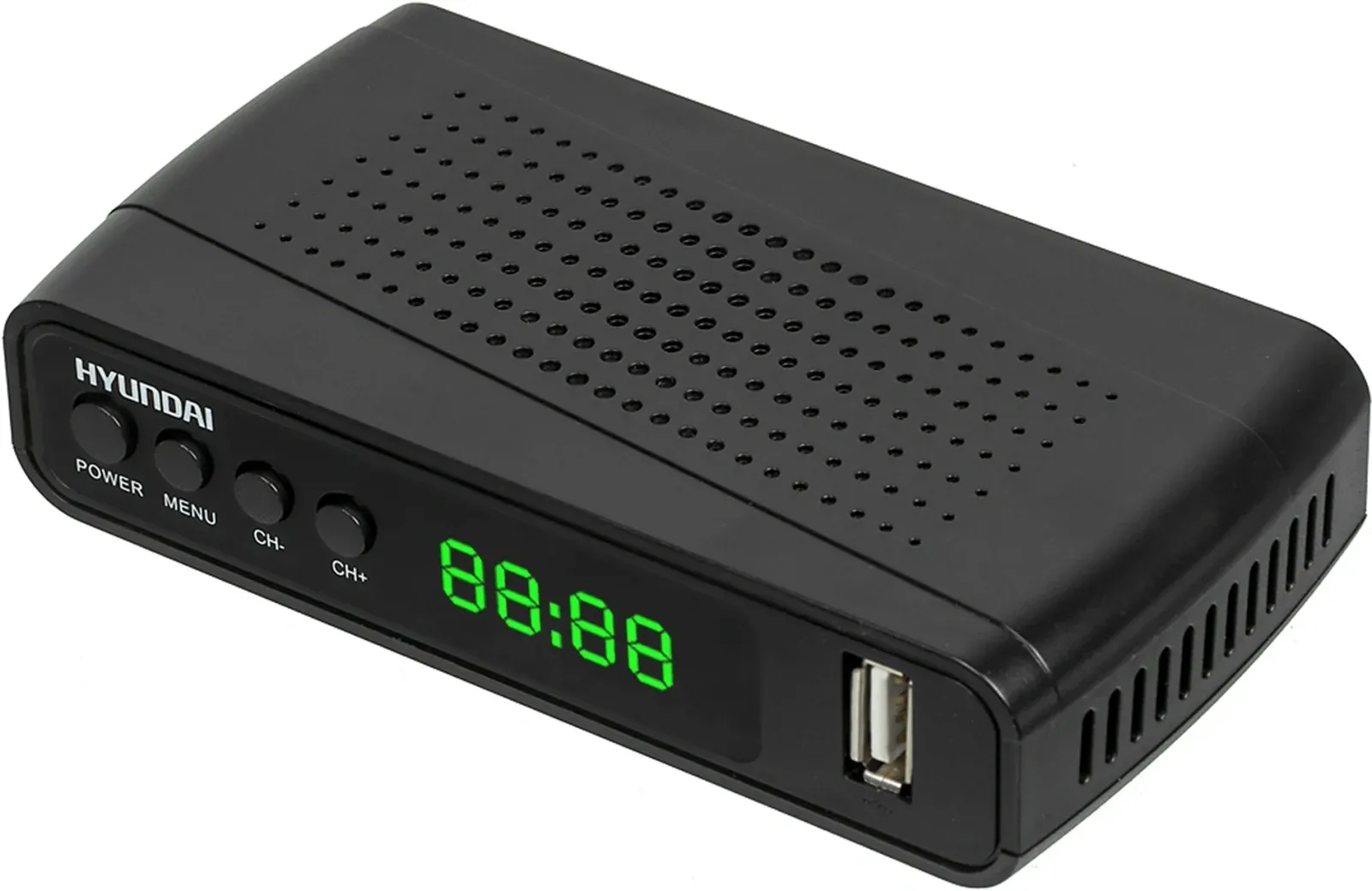 Ресивер DVB-T2 Hyundai H-DVB520 черный - фото 7