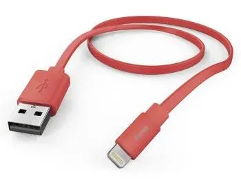 Кабель Hama Flat 00173645 USB m-Lightning m 1.2м розовый плоский - фото 2