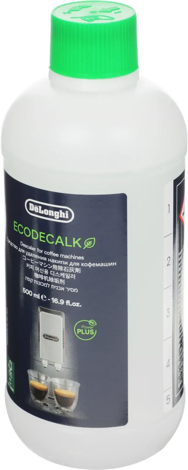 Очиститель от накипи для кофемашин Delonghi DLSC500 500мл, 500 мл - фото 1