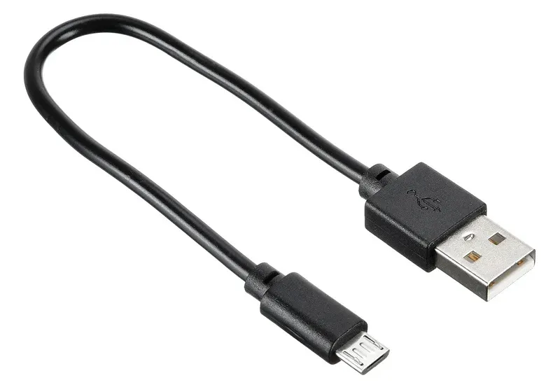 Кабель Digma MICROUSB-0.15M-BLK USB m-micro USB m 0.15м черный - фото 2