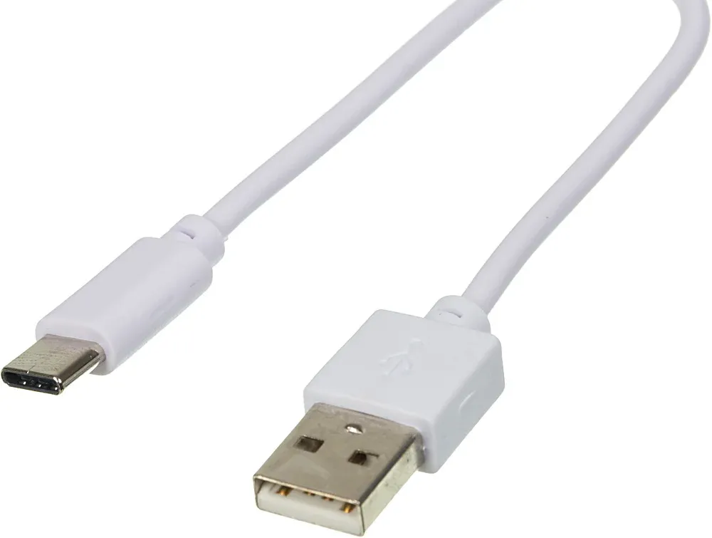 Кабель Digma TYPE-C-0.15M-WH USB m-USB Type-C m 0.15м белый - фото 2