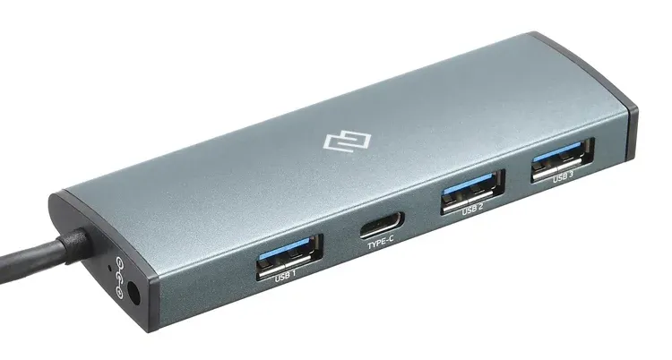 Аксессуары DIGMA HUB-3U3.0C-UC-G - фото 1