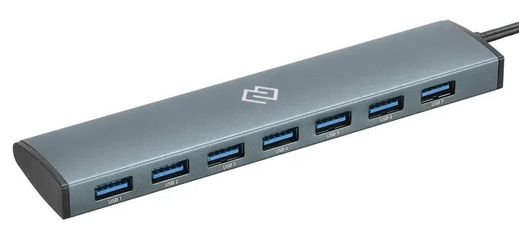 Аксессуары DIGMA HUB-7U3.0-UC-G - фото 1