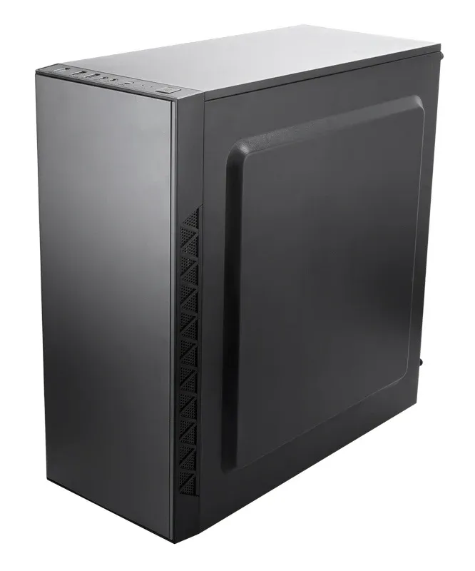 Корпус Accord JP-VI черный без БП ATX 3x120mm 2xUSB2.0 1xUSB3.0 audio bott PSU - фото 4