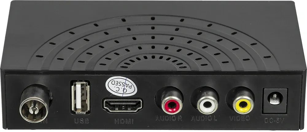Ресивер DVB-T2 Hyundai H-DVB440 черный - фото 4