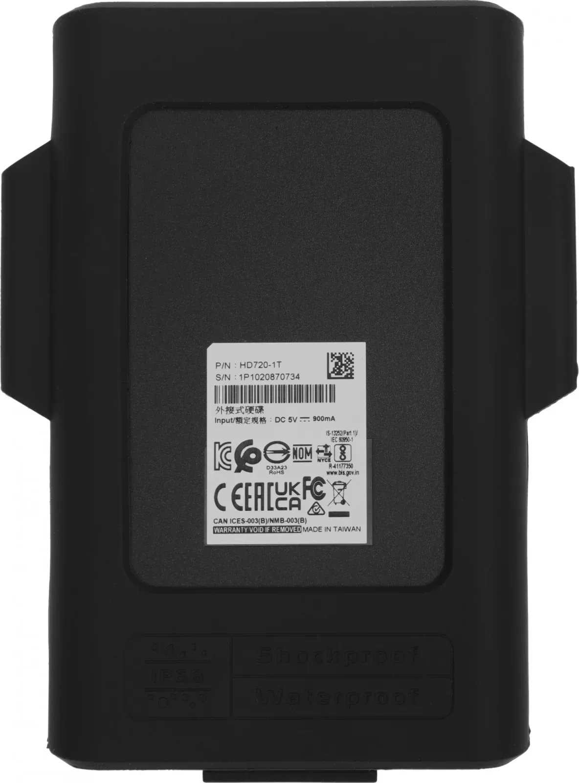 USB A-DATA HD720 черный - фото 4