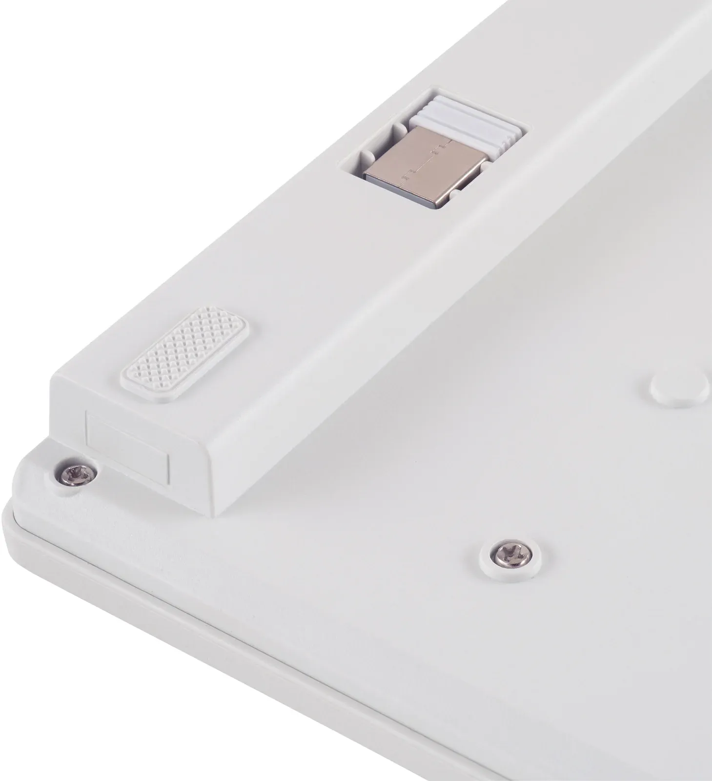 Клавиатура + мышь Оклик 240M клав:белый мышь:белый USB беспроводная slim Multimedia 1091258 - фото 2