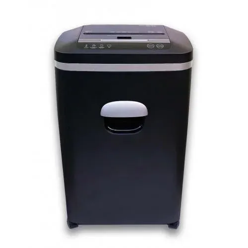 Шредер Office Kit SA80 2x10 с автоподачей секр.P-5 фрагменты 80лист. 20лтр. скрепки скобы пл.карты CD - фото 2