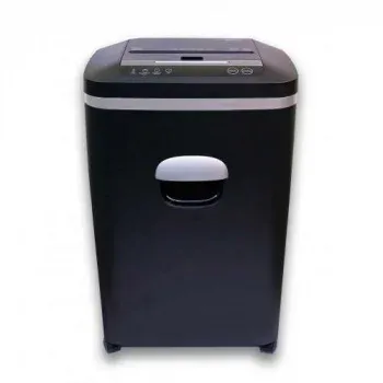 Шредер Office Kit SA80 2x10 с автоподачей секр.P-5 фрагменты 80лист. 20лтр. скрепки скобы пл.карты CD - фото 7