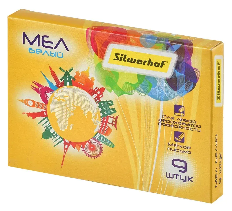 Восковые мелки SILWERHOF 882085-09