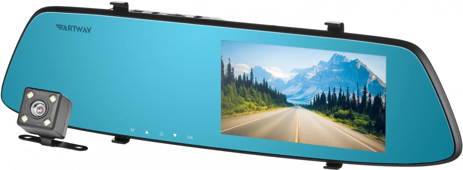 Видеорегистратор Artway AutoCam AV-604 черный 2Mpix 1296x2304 1080p 140гр. - фото 2