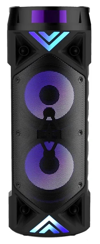 Минисистема Hyundai H-MC180 черный 80Вт FM USB BT SD/MMC - фото 2