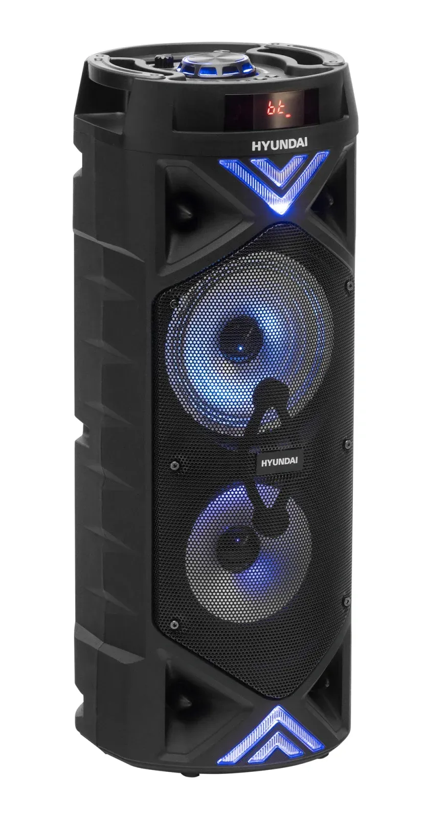 Минисистема Hyundai H-MC180 черный 80Вт FM USB BT SD/MMC - фото 7