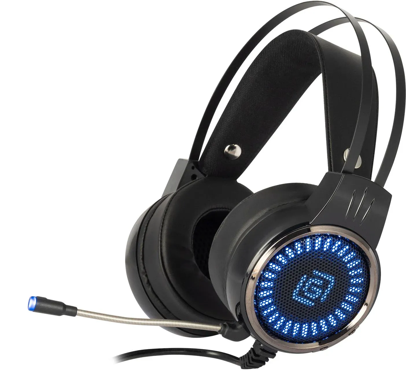 Наушники с микрофоном Оклик HS-L700G INFINITY черный 2.2м мониторные оголовье 1102308 - фото 5