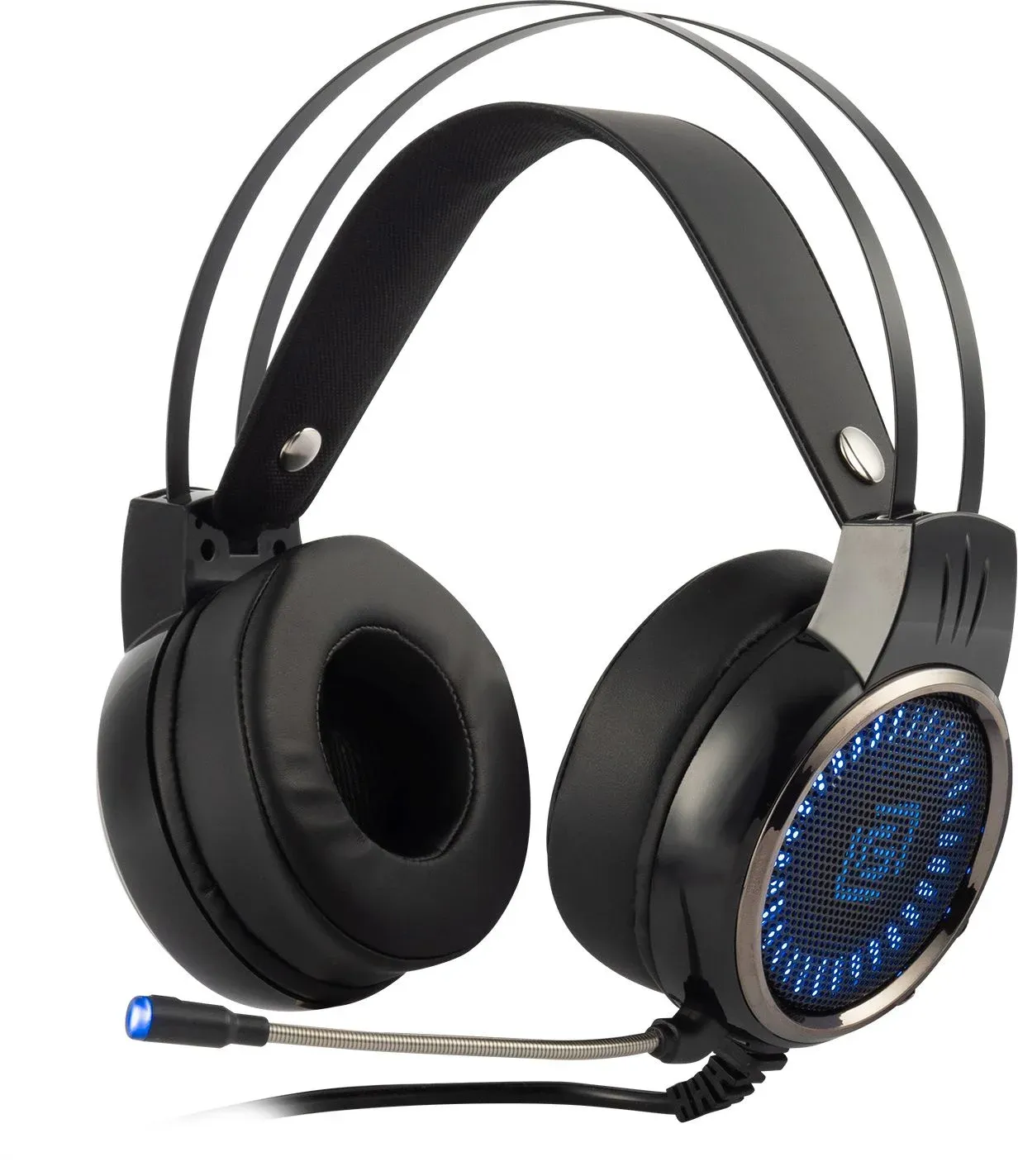 Наушники с микрофоном Оклик HS-L700G INFINITY черный 2.2м мониторные оголовье 1102308 - фото 6