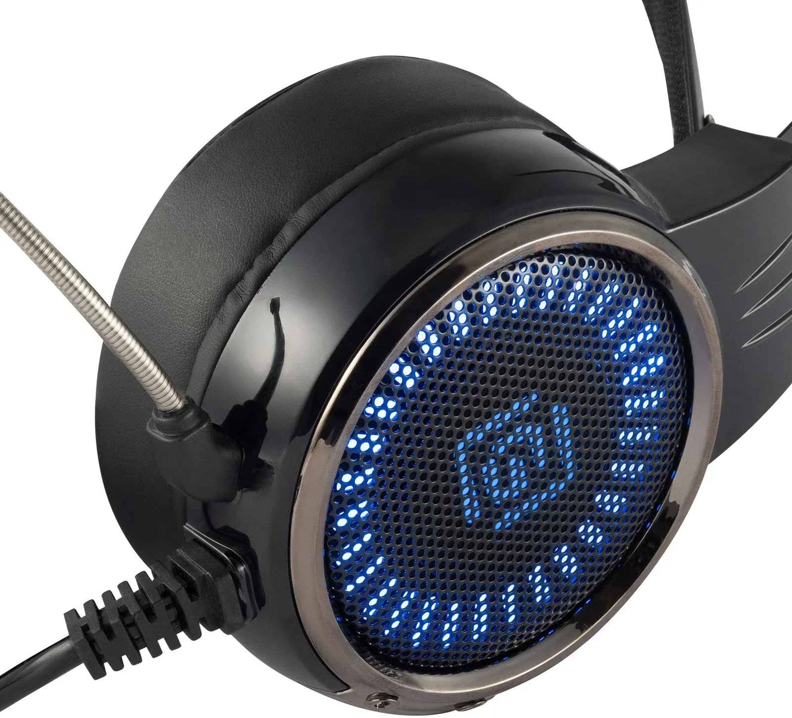 Наушники с микрофоном Оклик HS-L700G INFINITY черный 2.2м мониторные оголовье 1102308 - фото 8