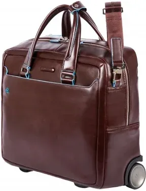 Сумка дорожная Piquadro BLUE SQUARE BV4729B2/MO 40x36x16см 20л. 2.584кг. кожа красное дерево, 20 л - фото 5