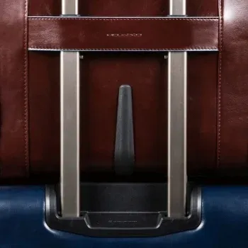 Сумка дорожная Piquadro BLUE SQUARE BV4729B2/MO 40x36x16см 20л. 2.584кг. кожа красное дерево, 20 л - фото 8