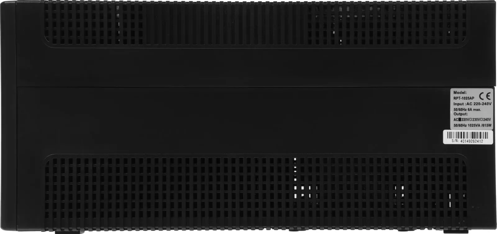 Источник бесперебойного питания Powercom Raptor RPT-1025AP LCD 615Вт 1025ВА черный - фото 5