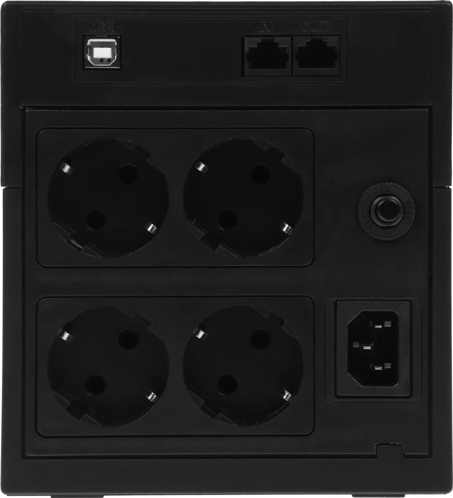 Источник бесперебойного питания Powercom Raptor RPT-1025AP LCD 615Вт 1025ВА черный - фото 7