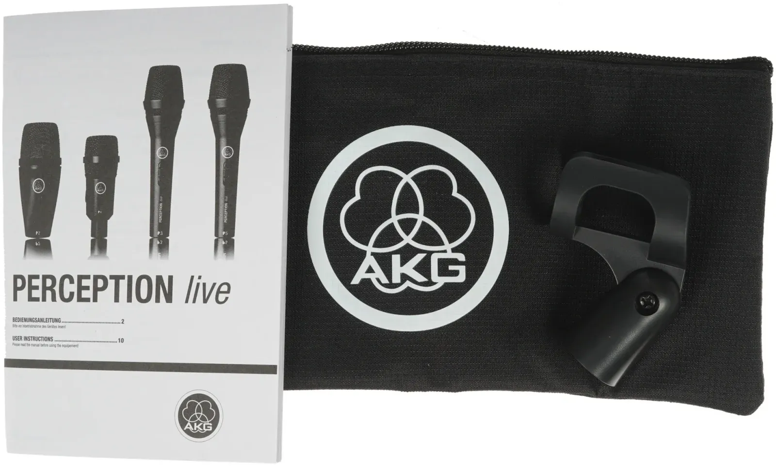 Микрофон проводной AKG P3S черный - фото 2