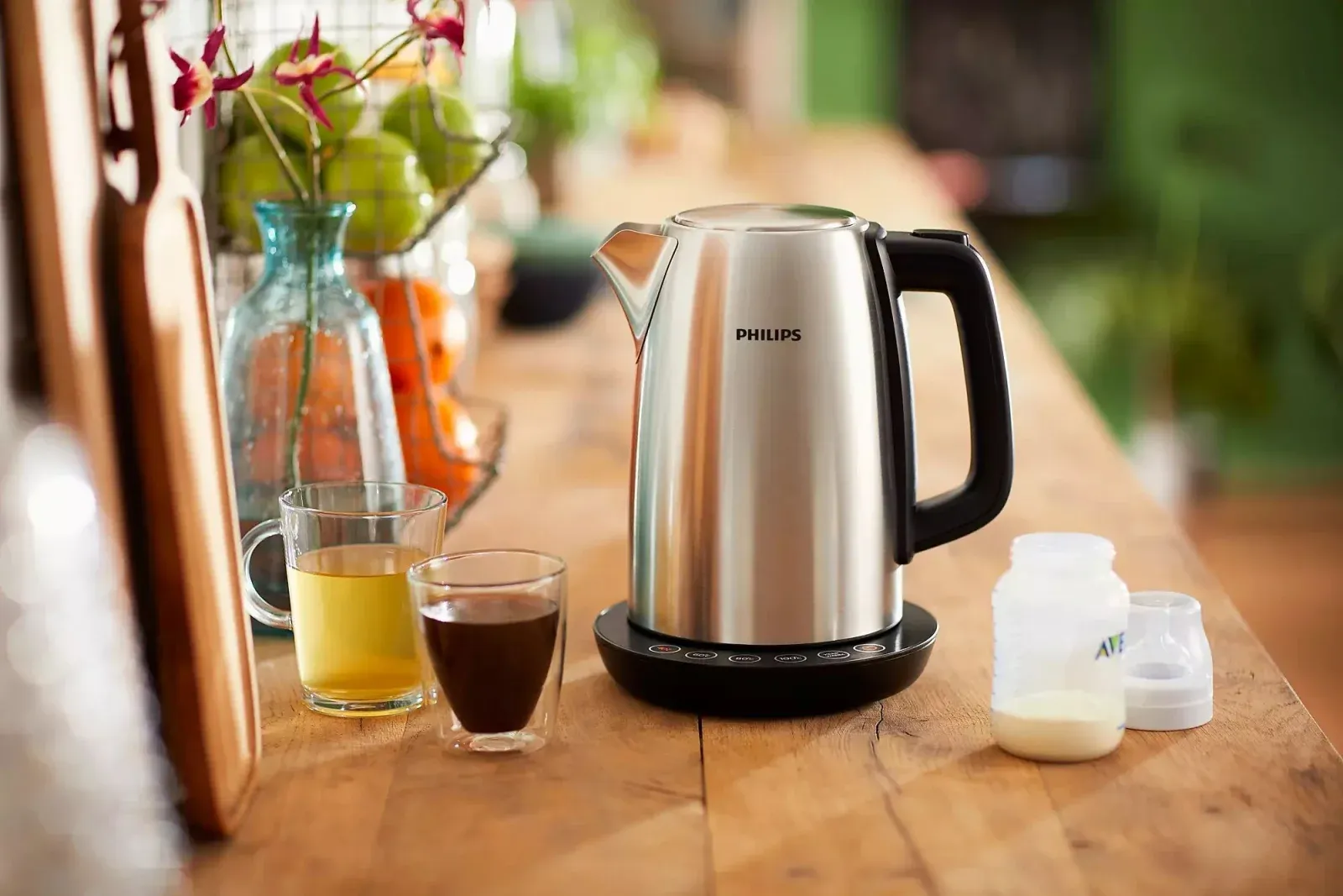 Чайник электрический Philips HD9359 1.7л. 2200Вт нержавеющая сталь корпус: металл/пластик HD9359/90 - фото 6