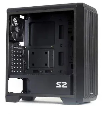 Корпус Zalman S2 черный без БП ATX 7x120mm 2xUSB2.0 1xUSB3.0 audio bott PSU - фото 4