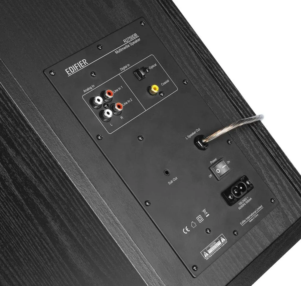 Колонки Edifier R2750DB 2.0 черный 136Вт BT - фото 3