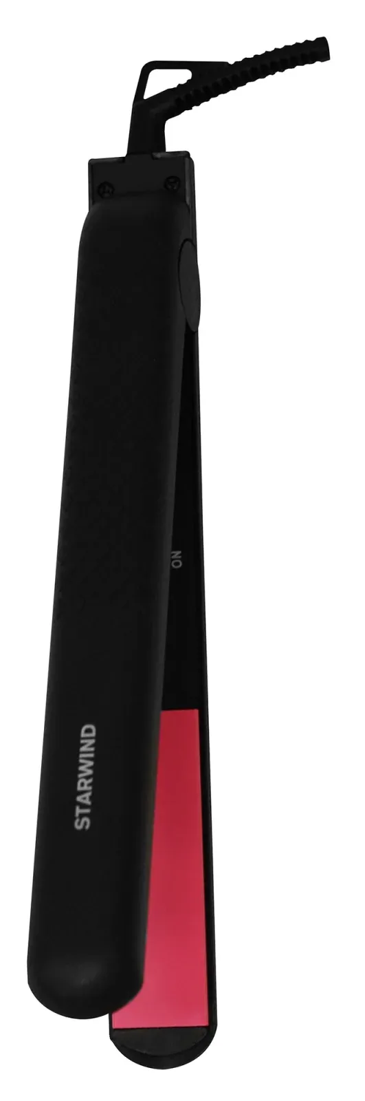Выпрямитель Starwind SHE5500 25Вт черный/розовый макс.темп.:200С покрытие:керамическое - фото 4