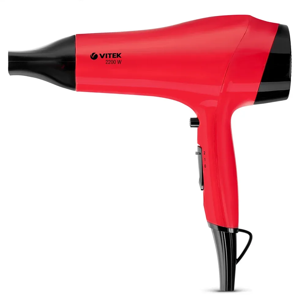 Фен Vitek VT-8227 R 2200Вт красный VT-8227 - фото 3