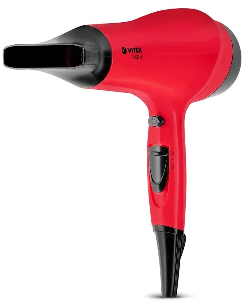 Фен Vitek VT-8227 R 2200Вт красный VT-8227 - фото 6