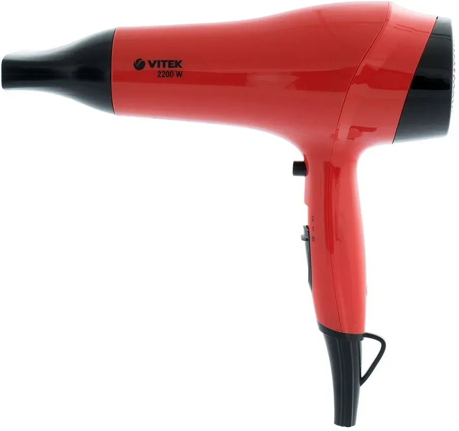 Фен Vitek VT-8227 R 2200Вт красный VT-8227 - фото 7
