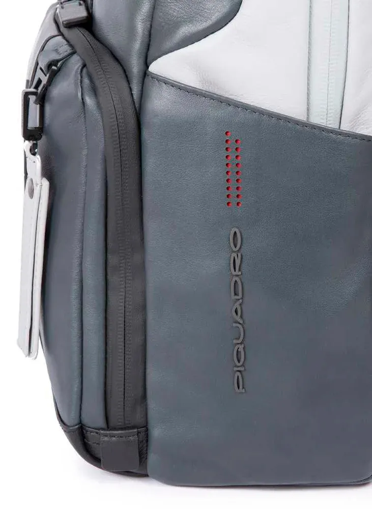Рюкзак Piquadro Urban CA3214UB00BM/GRN серый/черный натур.кожа - фото 6