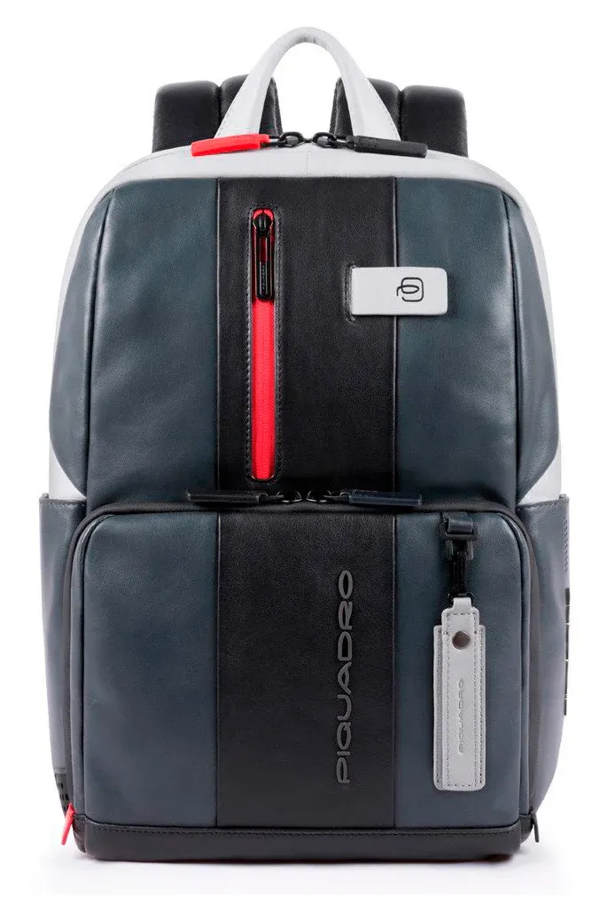 Рюкзак Piquadro Urban CA3214UB00BM/GRN серый/черный натур.кожа - фото 7