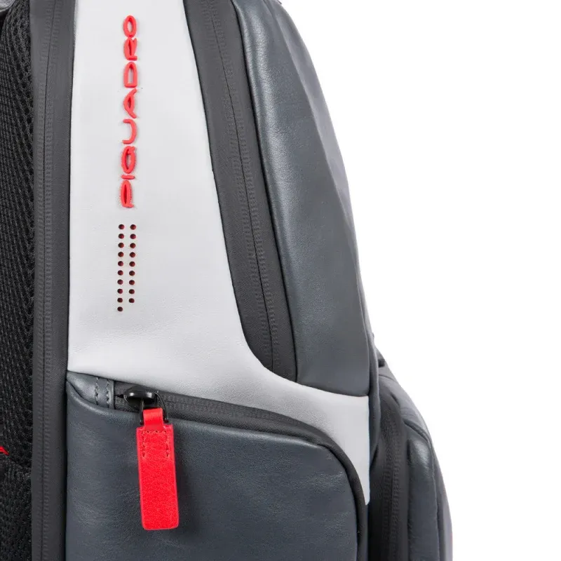 Рюкзак мужской Piquadro Urban CA4532UB00/GRN серый/черный натур.кожа - фото 2