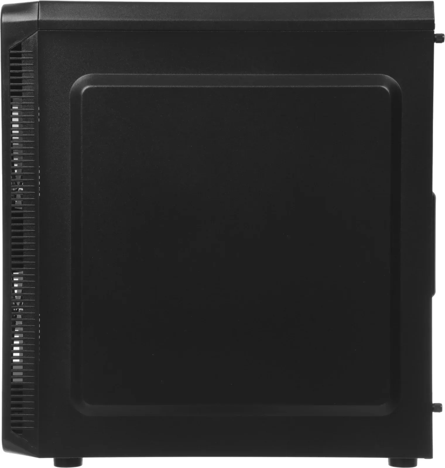 Корпус Accord JP-X черный без БП ATX 6x120mm 2xUSB2.0 1xUSB3.0 audio bott PSU - фото 3