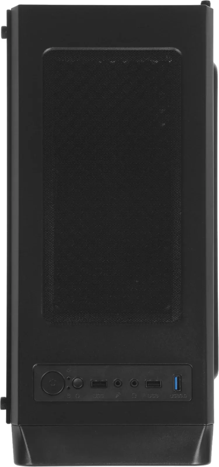 Корпус Accord JP-X черный без БП ATX 6x120mm 2xUSB2.0 1xUSB3.0 audio bott PSU - фото 5