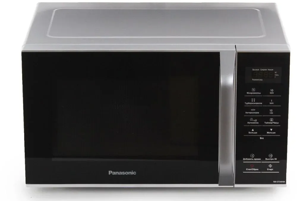 Микроволновая Печь Panasonic NN-ST34HMZPE 25л. 800Вт черный/серебристый, 25 л - фото 5