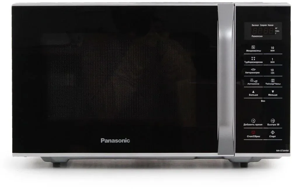 Микроволновая Печь Panasonic NN-ST34HMZPE 25л. 800Вт черный/серебристый, 25 л - фото 7