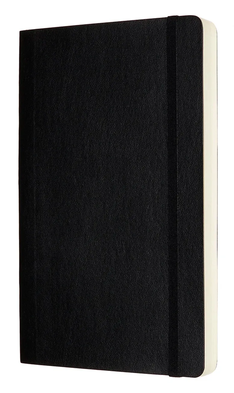 Блокнот Moleskine CLASSIC SOFT EXPENDED QP618EXP Large 130х210мм 400стр. нелинованный мягкая обложка черный - фото 2