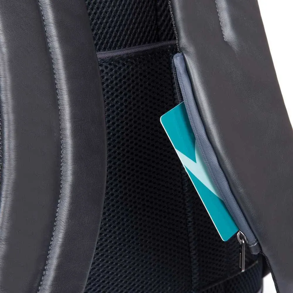 Рюкзак мужской Piquadro Urban CA4818UB00/BLU синий натур.кожа - фото 2