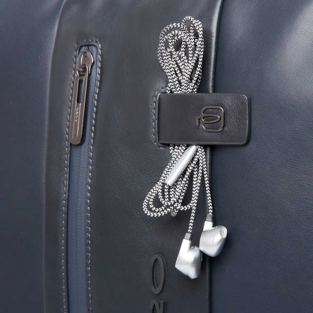 Рюкзак мужской Piquadro Urban CA4818UB00/BLU синий натур.кожа - фото 3
